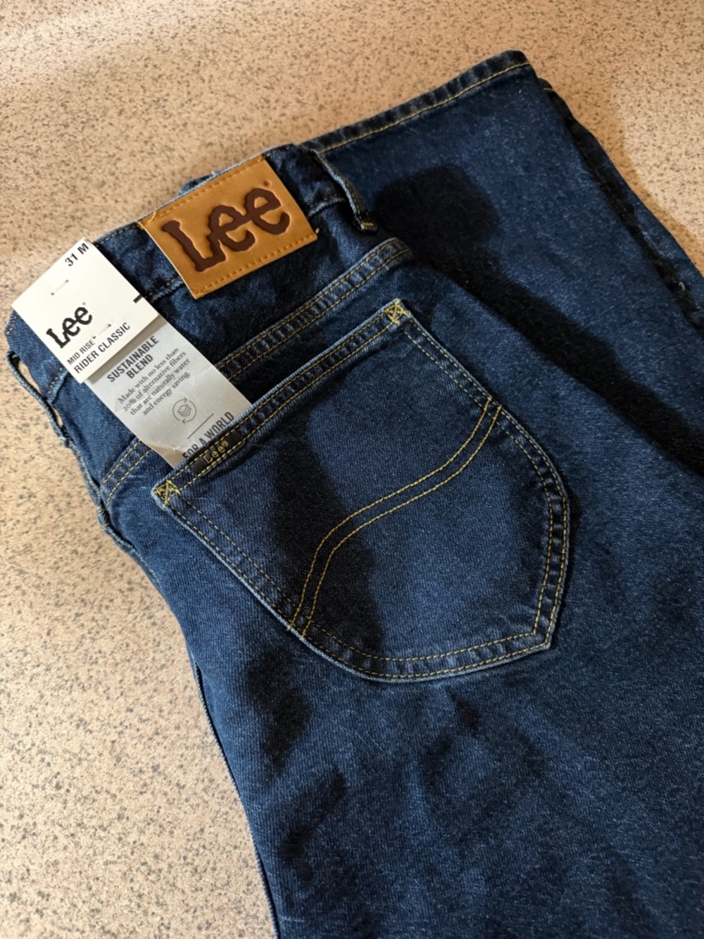 NWT! LEE PREMIUM WOMEN'S CLASSIC RIDER JEAN - Size 31